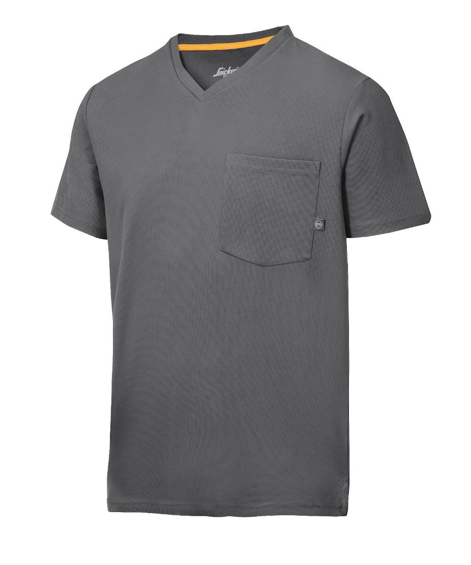 Se Snickers AllroundWork T-shirt (Koksgrå, XL) hos Specialbutikken