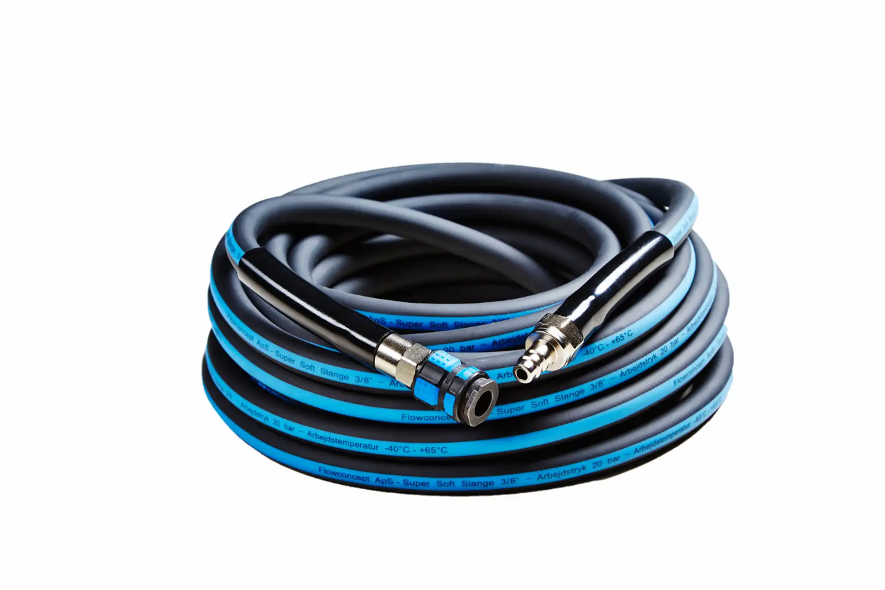 Flowconcept SuperSoft 3/8" trykluftslange 20 m billede