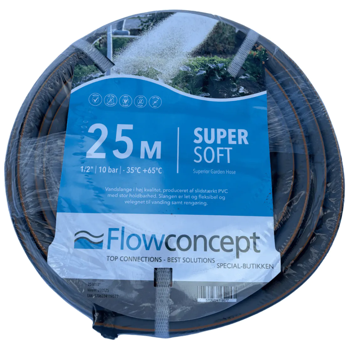 Flowconcept Vandslange 1/2" X 25 m