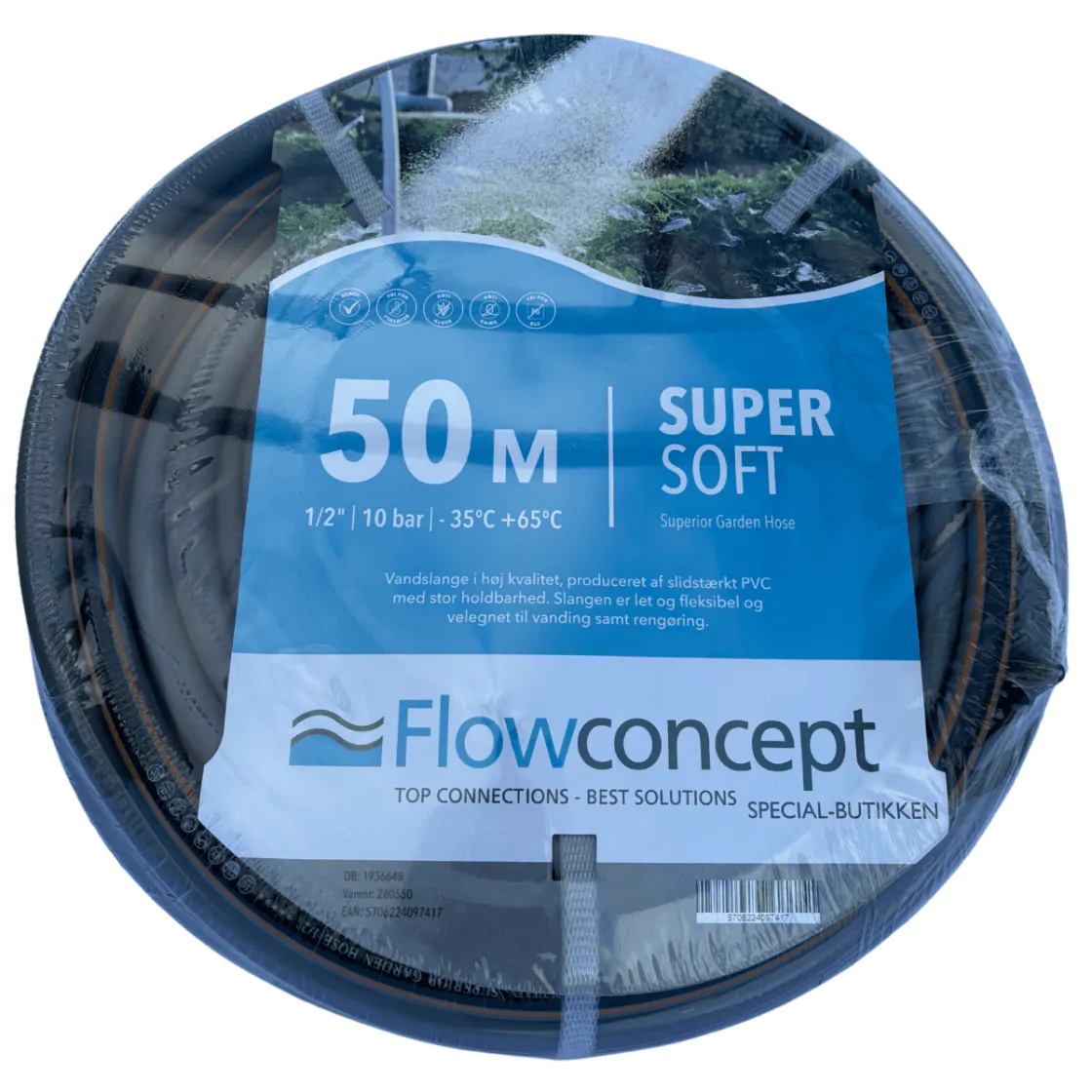 Flowconcept Vandslange 1/2" X 50 m