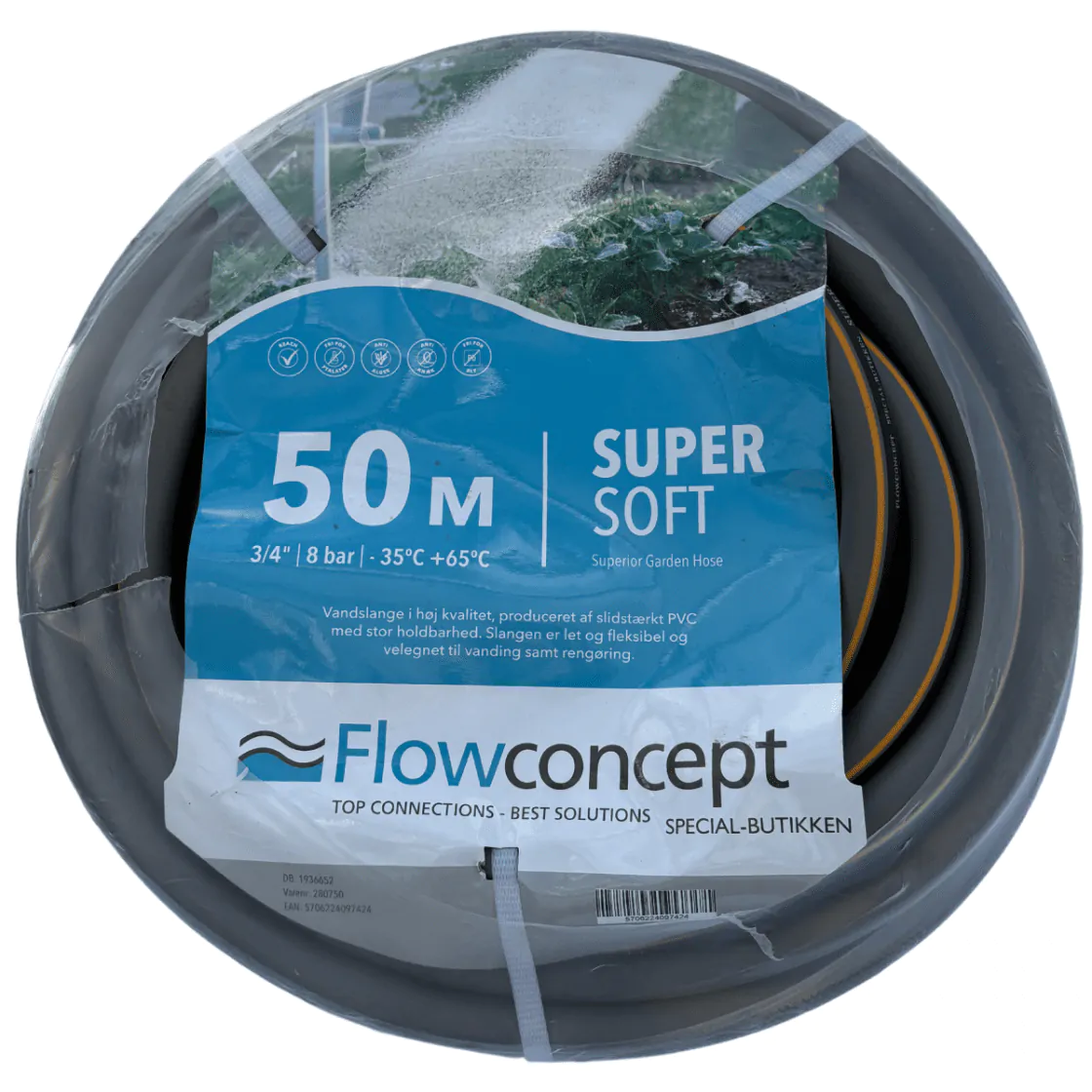 Flowconcept Vandslange 3/4" X 50 m