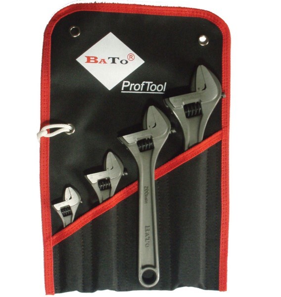 BaTo Skiftenøglesæt m/ 4", 6", 8" og 10"