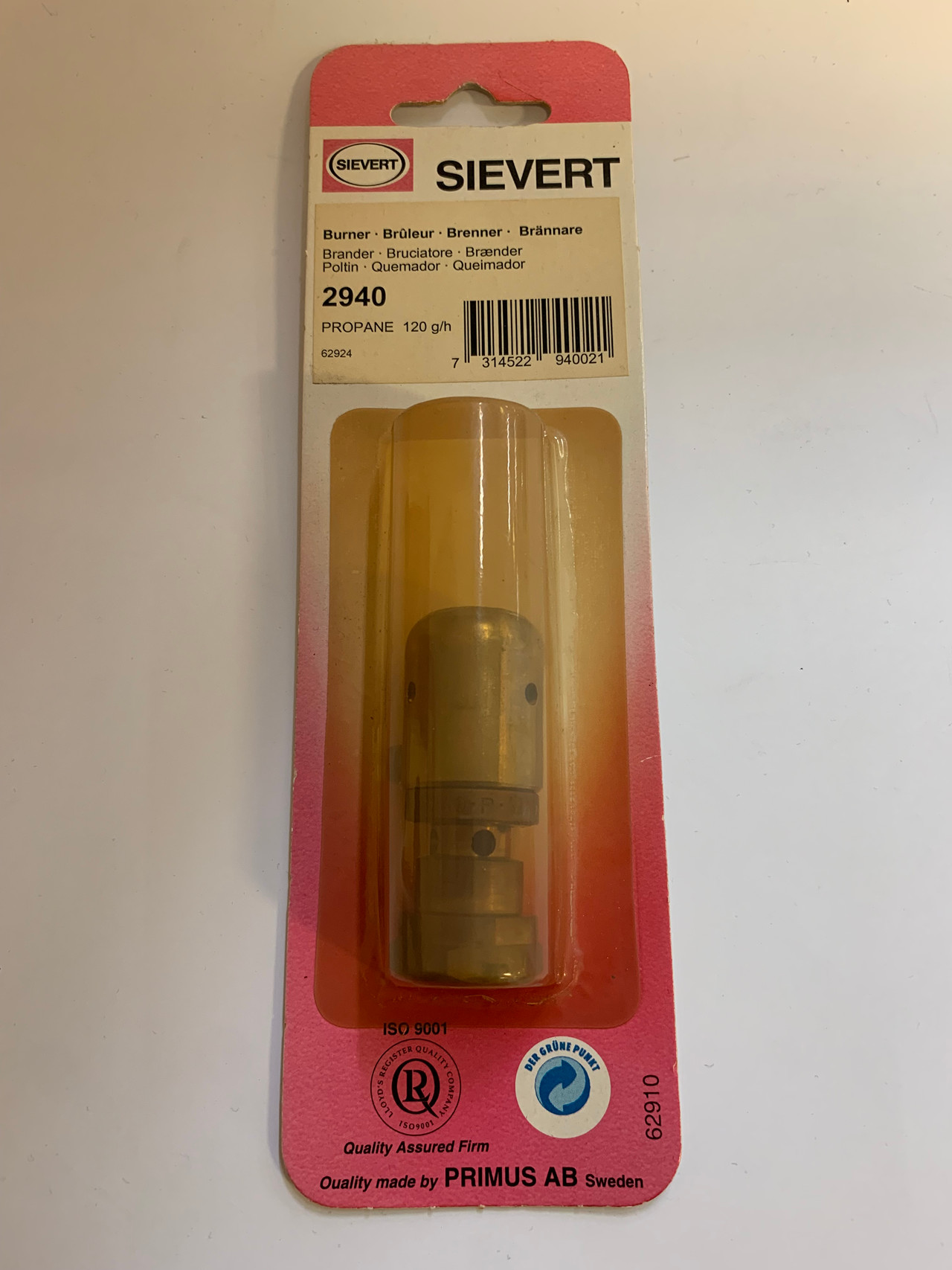 Brænder Ø23 mm stål