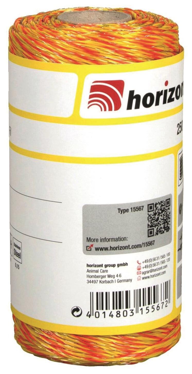 Horizont Polytråd Trapper 3Tr - 250 m