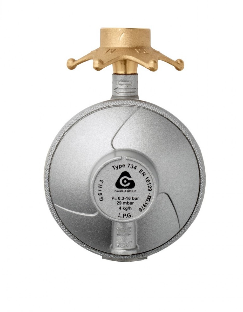 Regulator 29 MBAR på 4 KG/H