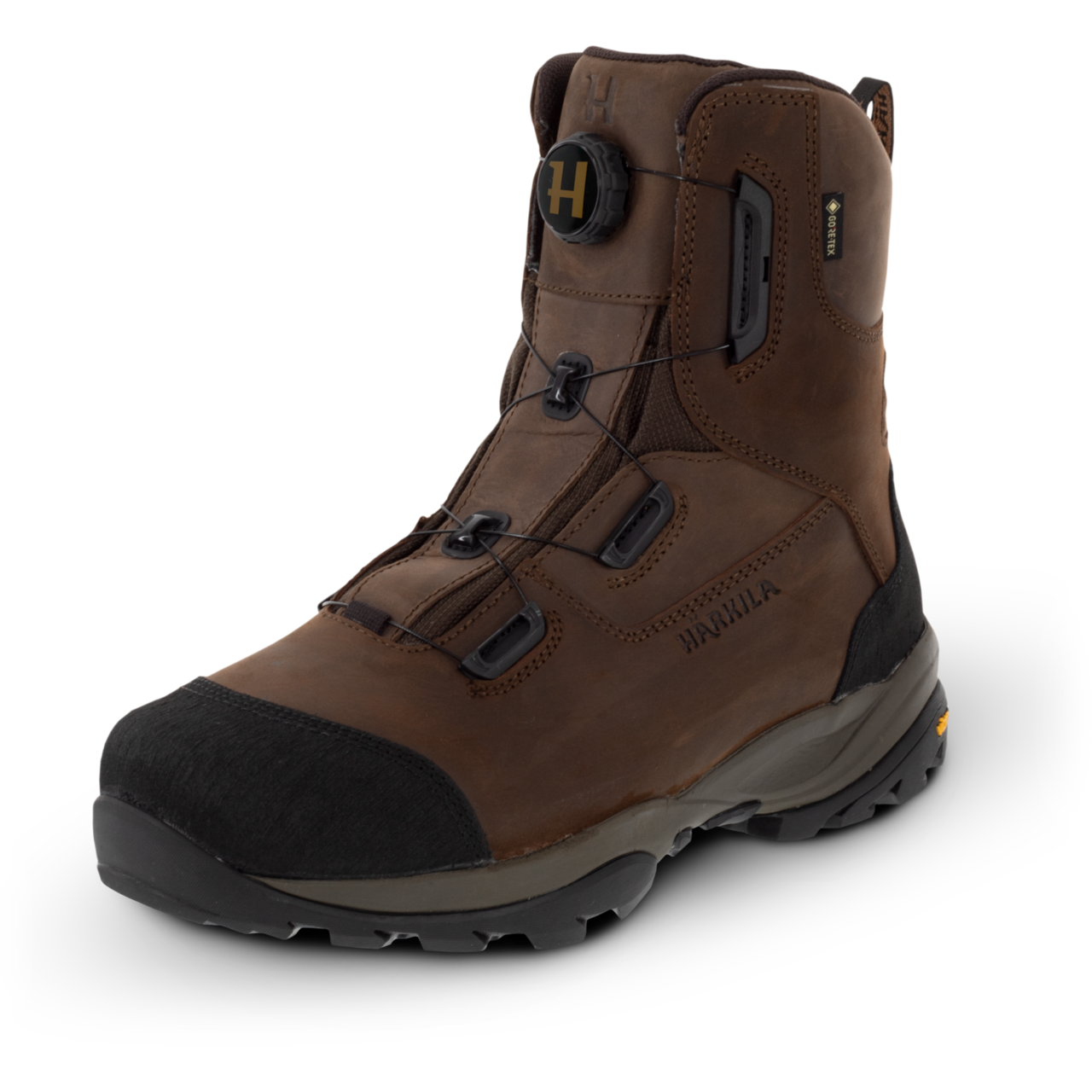 Se Härkila Reidmar MID 2.0 GTX Støvler (Dark Brown, 38) hos Specialbutikken