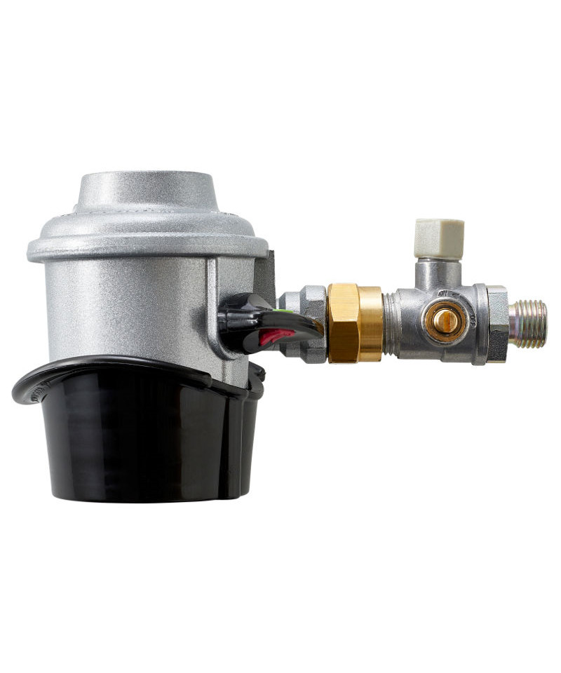 Caravan click-on lavtryksregulator m/ testpoint