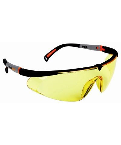 Worksafe Hawk Eye gul sikkerhedsbrille