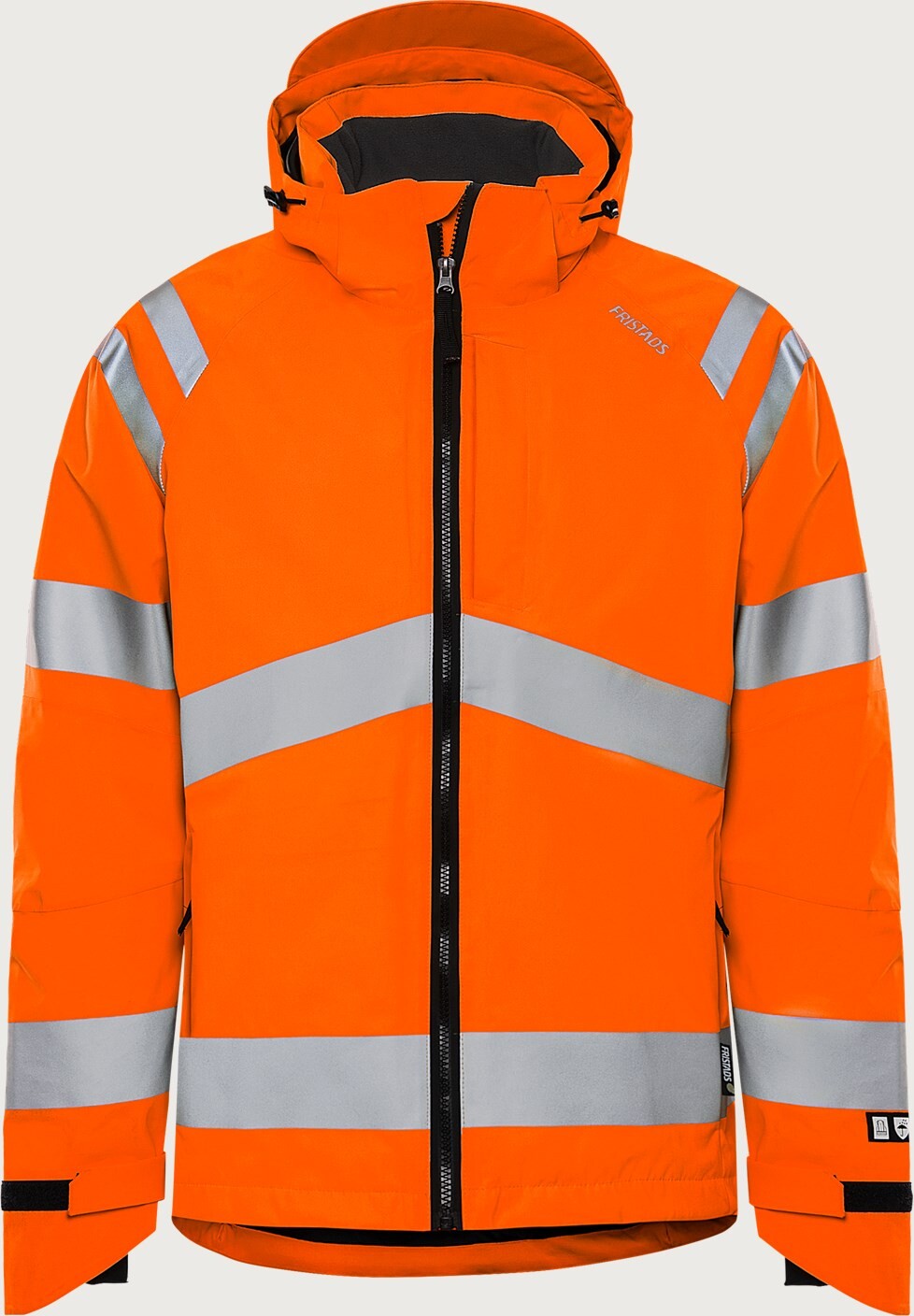 Kansas/Fristads High-Vis Shell Jakke (Hi Vis Orange, S)