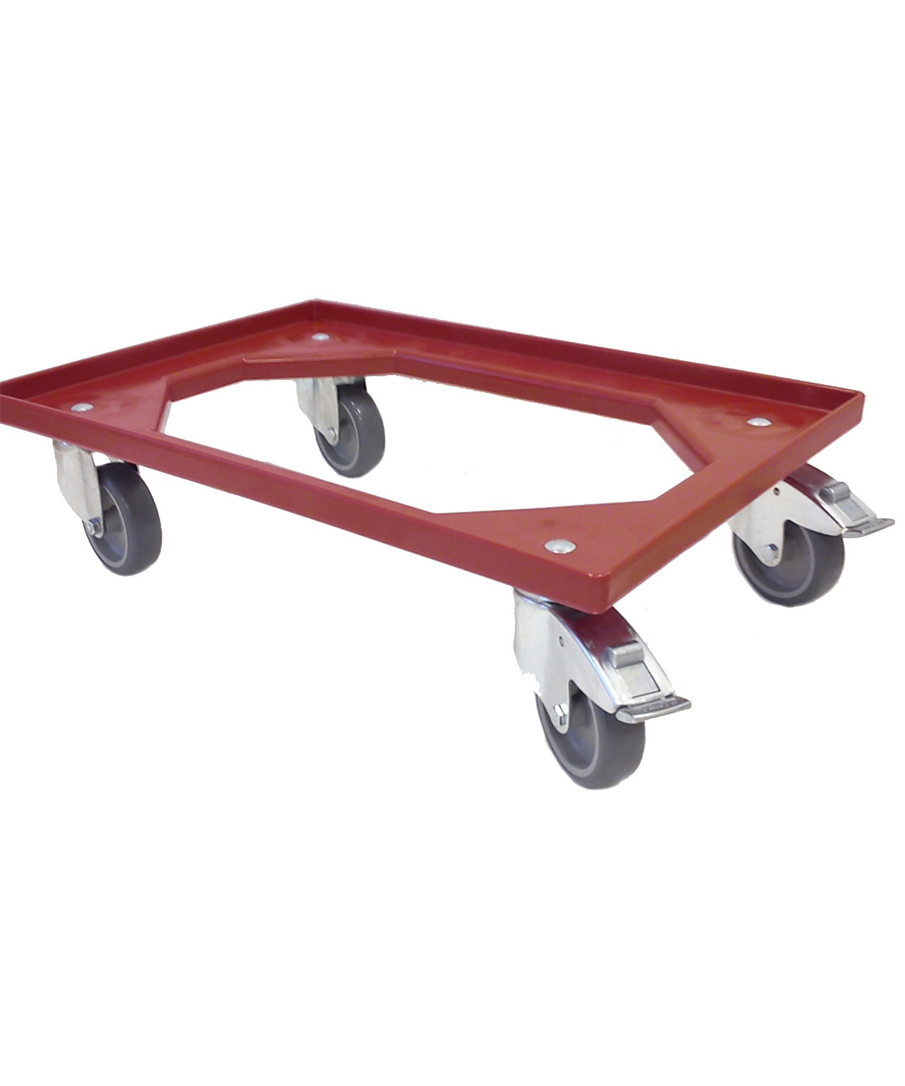 Transporttrolley rød