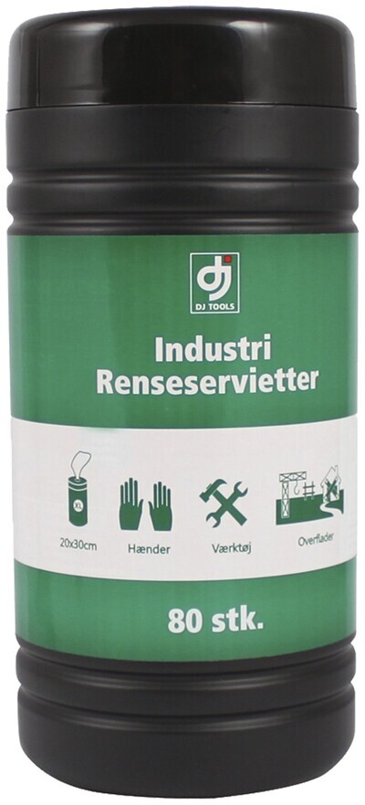 DJ Tools Industri Renseservietter 80 stk - DATO