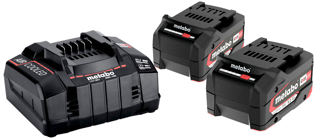 Metabo 4007430244123 - 685051000 Basissæt batterier med oplader