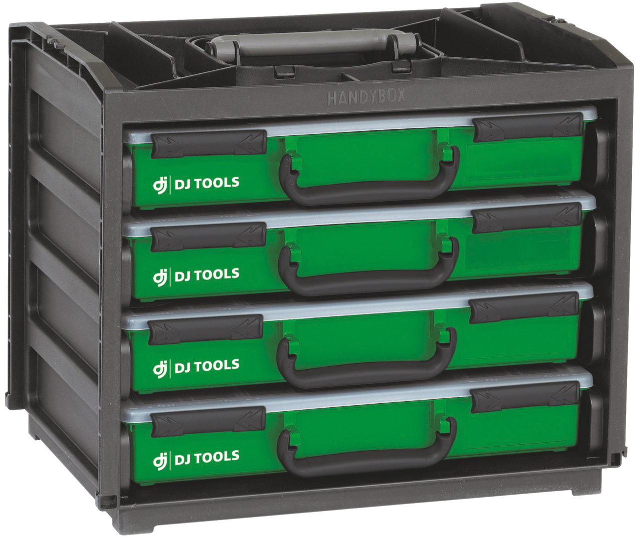 DJ Tools Handybox m/ 4 Sortimentæsker