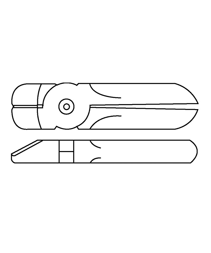 Skær P8P til trykluftklipper MR30A