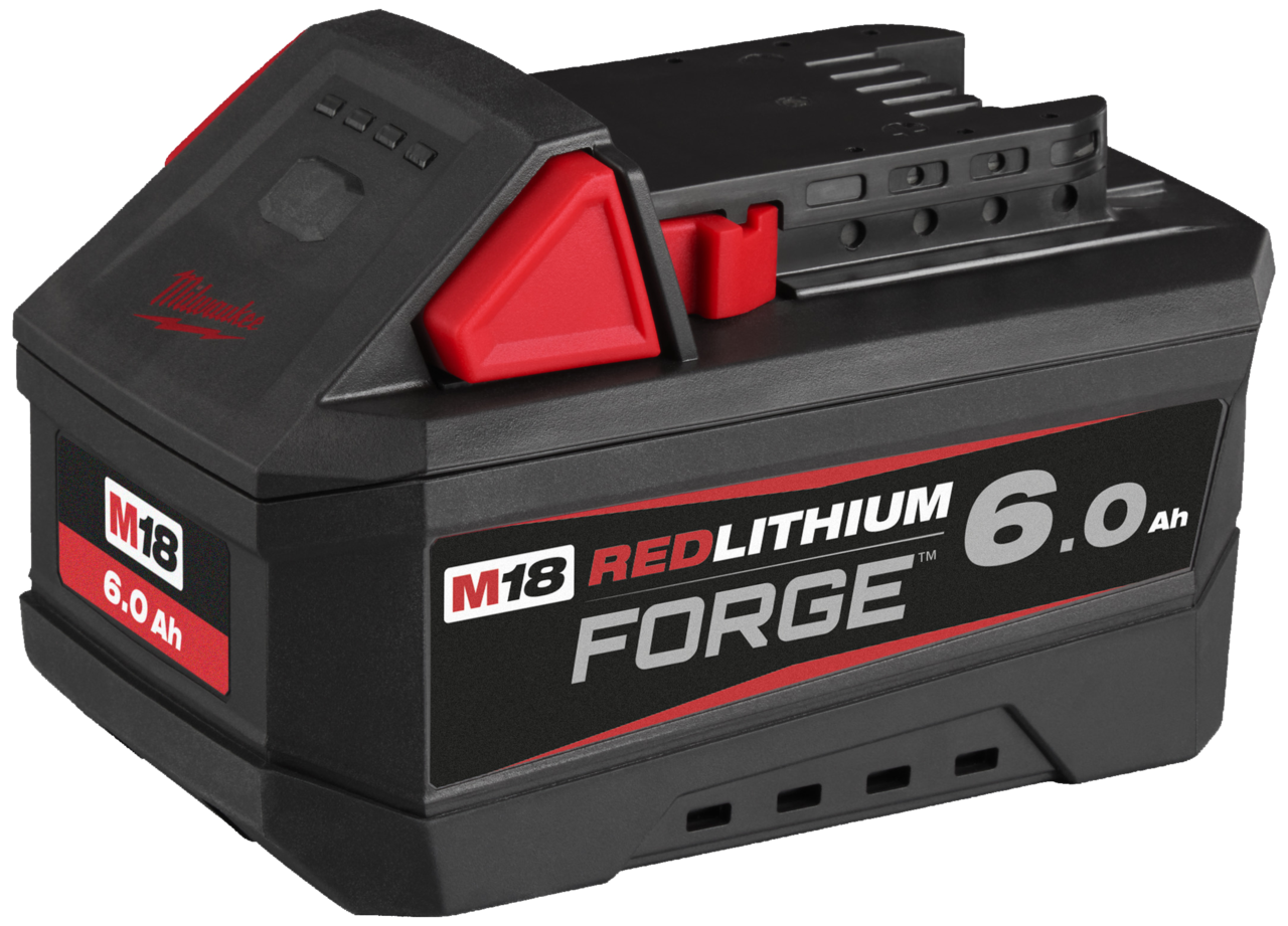 Milwaukee M18 Red Lithium Forge FB6 batteri, 18V/6,0 Ah