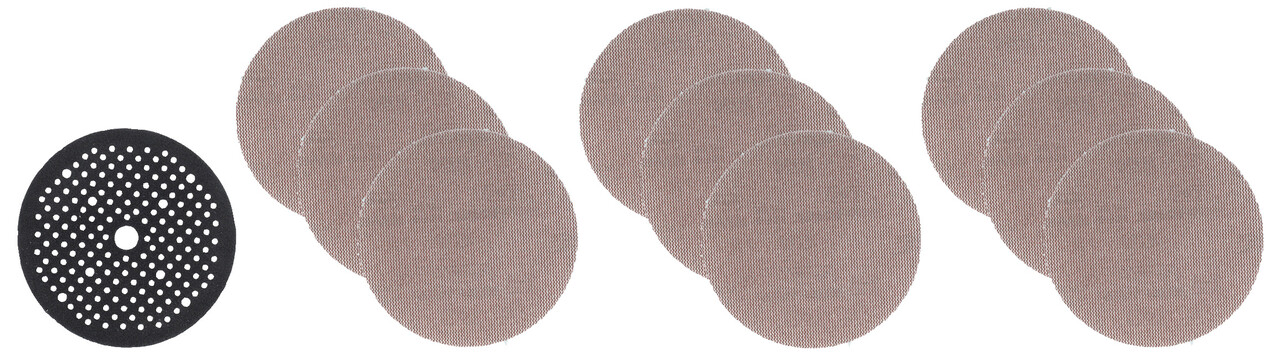 Milwaukee Slibenet 125 mm - 10 Dele billede