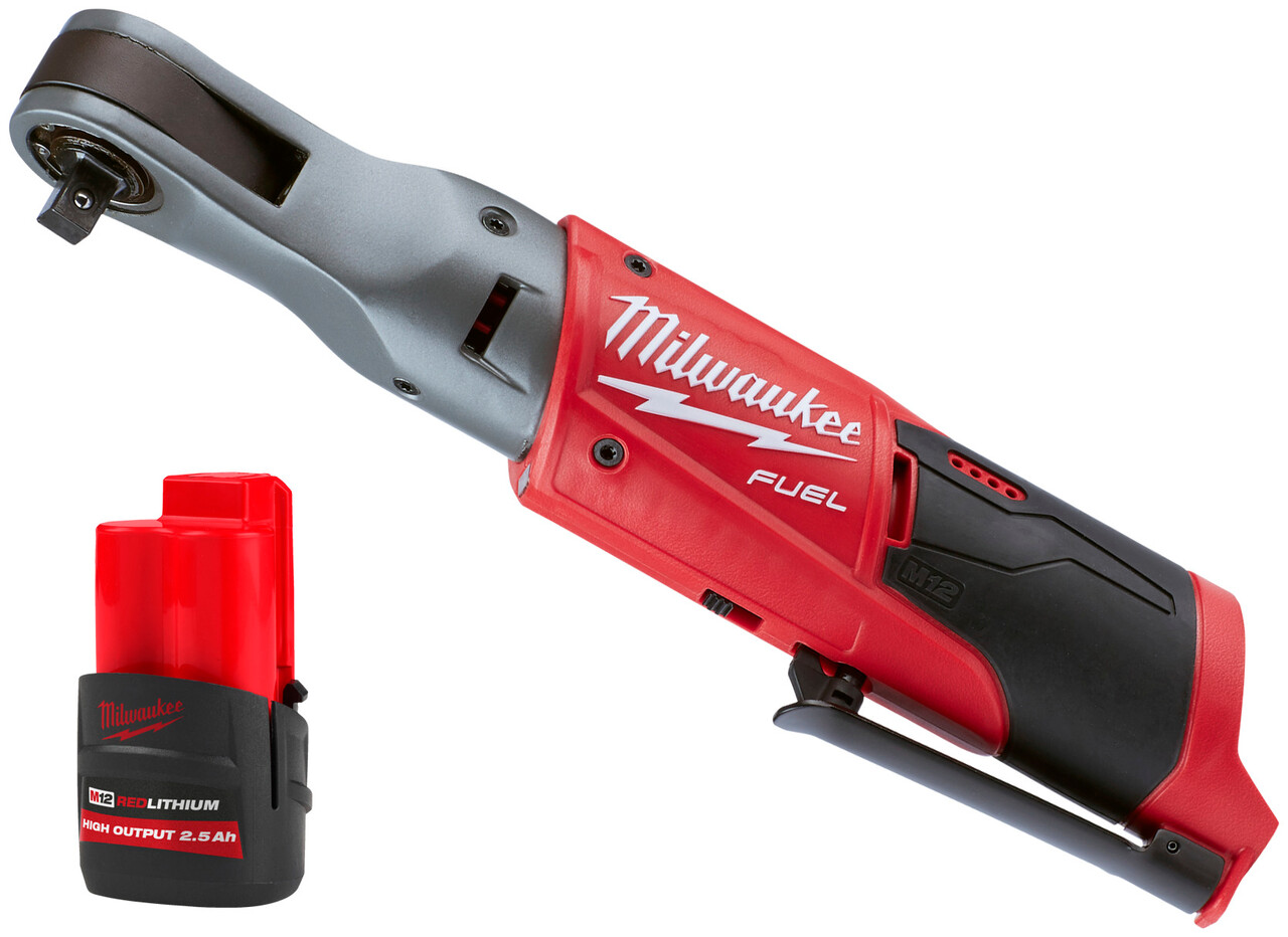 Milwaukee Skraldenøgle M12 FUEL FIR12-0 1/2" + 2,5 Ah Batteri