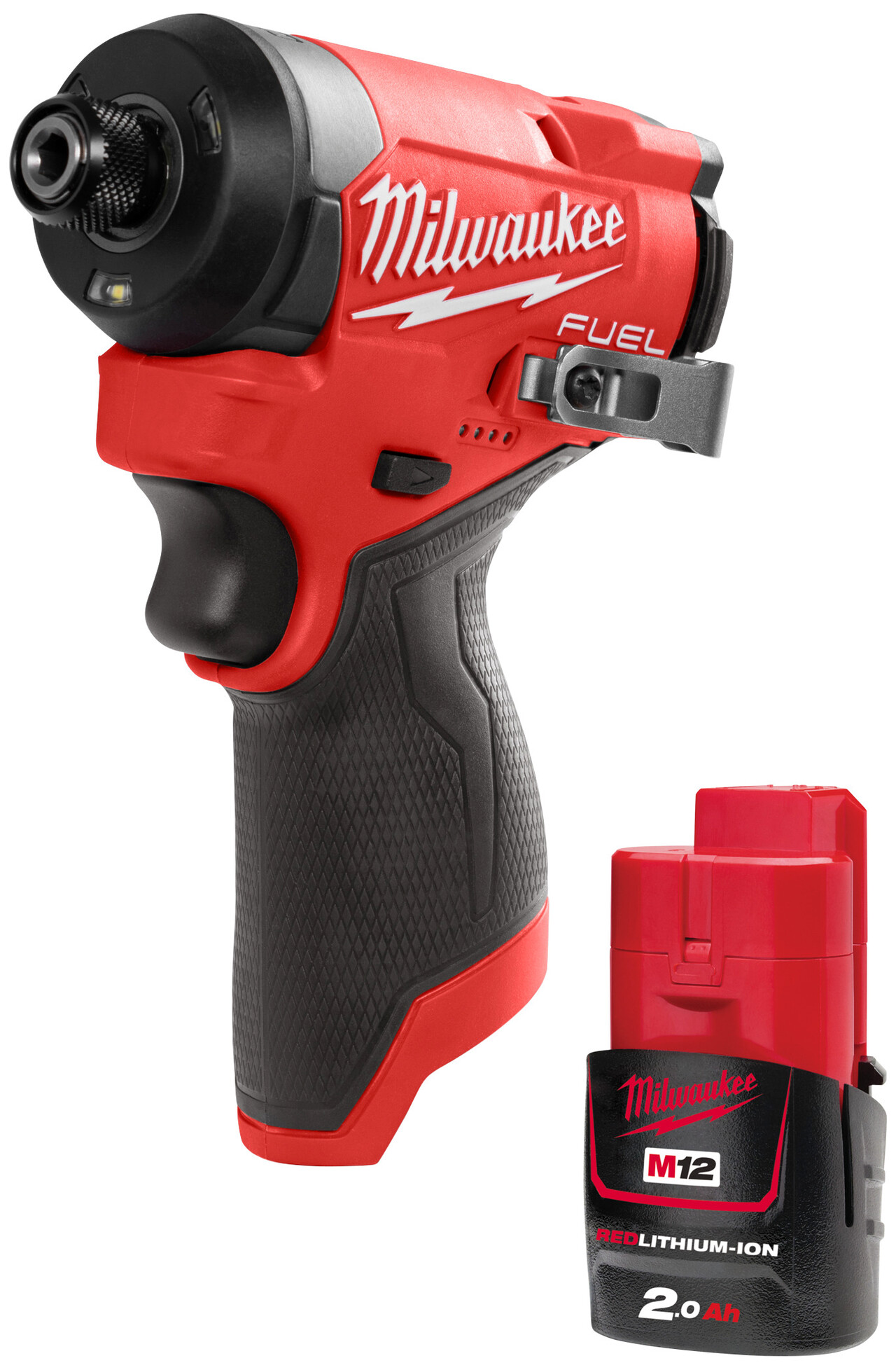 Milwaukee Slagskruemaskine M12 FID2-0 + 2,0 Ah Batteri