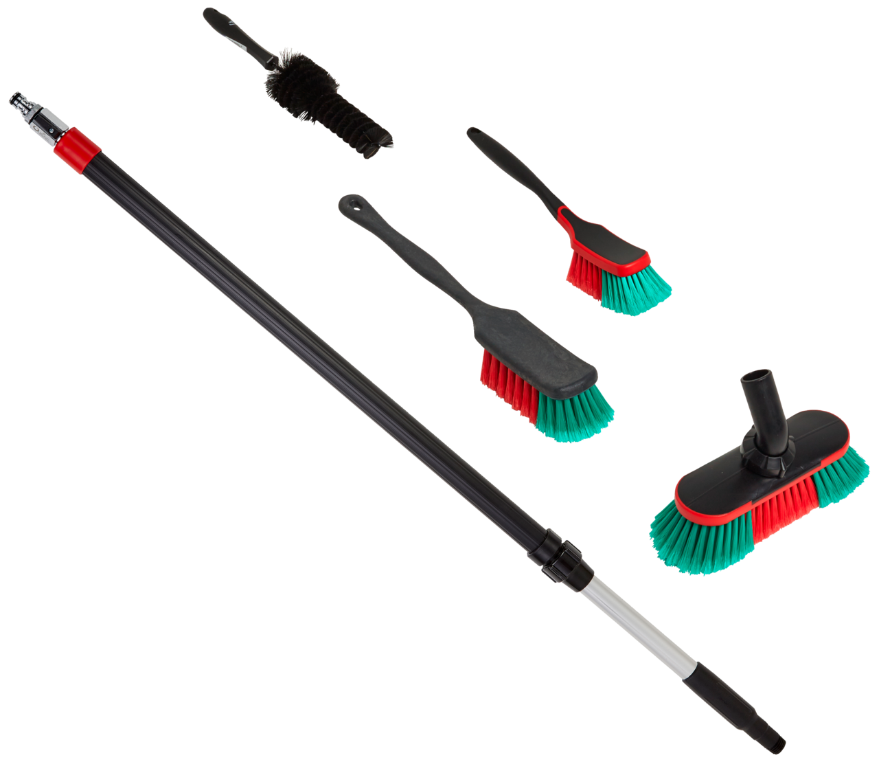 Startpakke, Vikan, 132,5x18x10,5cm, sort, aluminium/polyester/PP, 106-160 cm - Kits - Kits - Spar20%