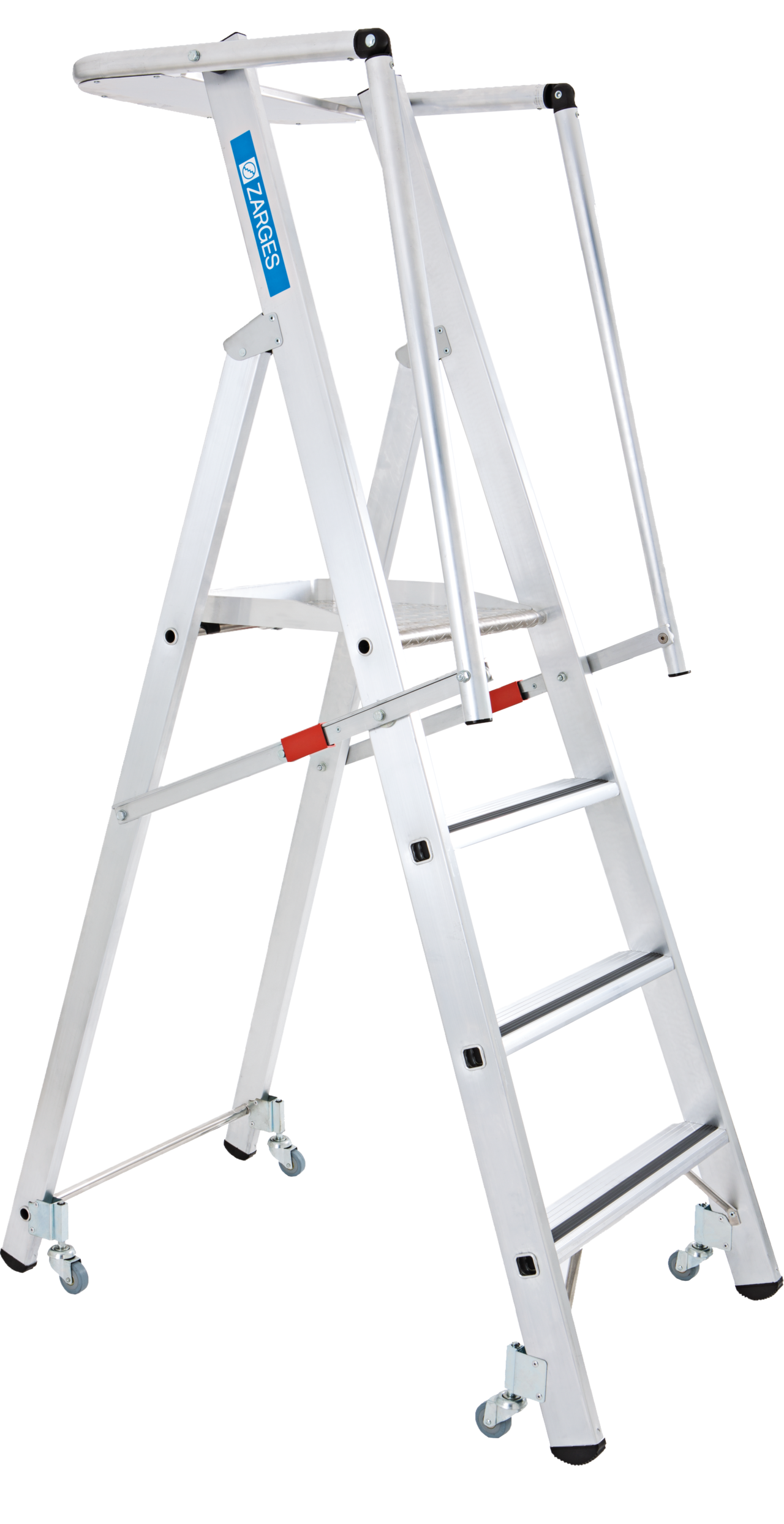 Zarges Trappestige M/Stor Platform Zap Safemaster 4 Trin