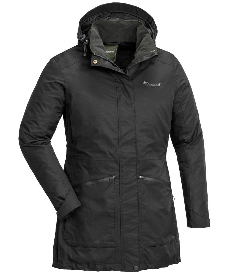 Billede af Pinewood Wilda dame parka (Black, L)