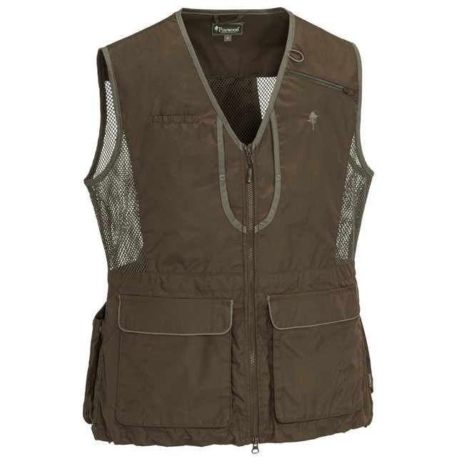 Billede af Pinewood Dog Sport 2,0 Vest - Dame (Suede Brown/D. Olive, S)