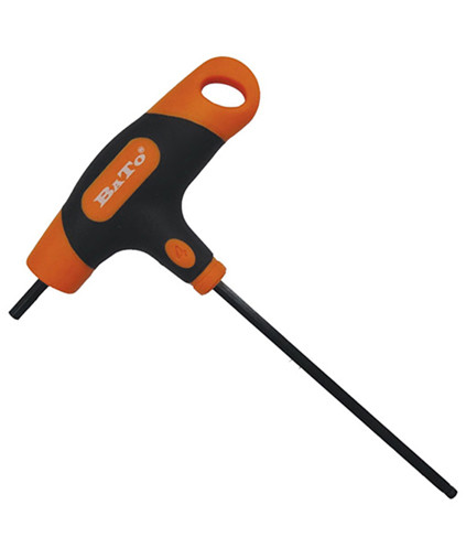 BaTo T-greb stiftnøgle 4 mm m/kugle