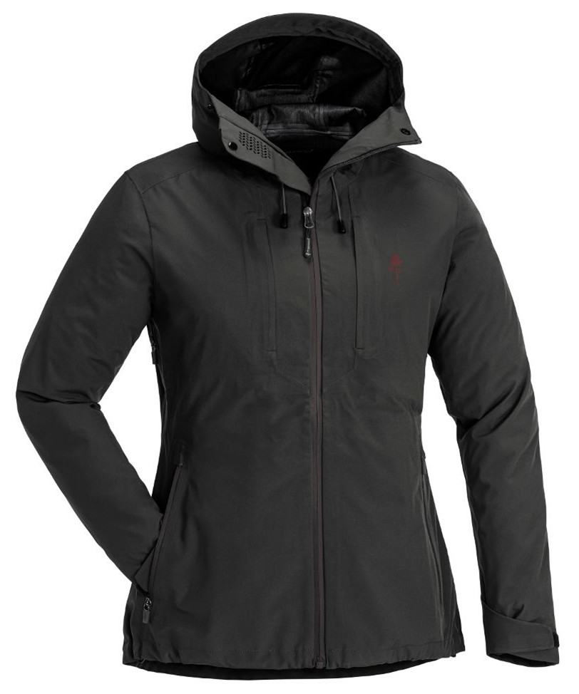 Billede af Pinewood Telluz damejakke (Dark Anthracite, 2XL)