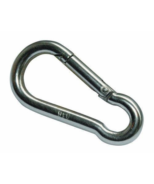 Brandmandshage 60x6 mm rustfri - 1 stk.