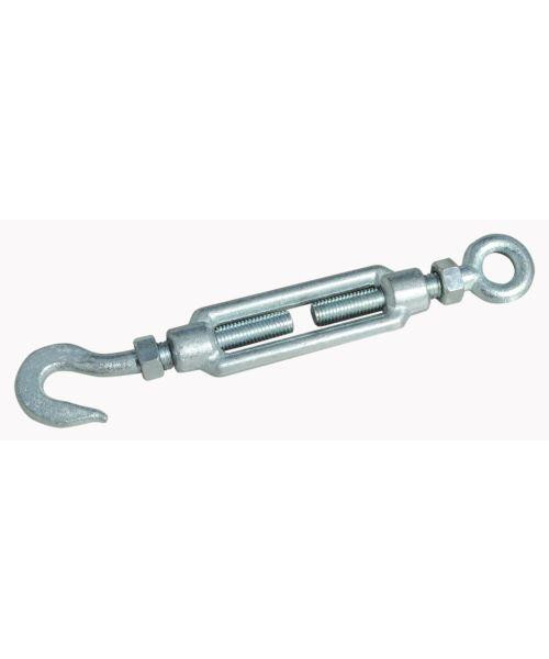 Galvaniseret bardunstrammer 1/4"