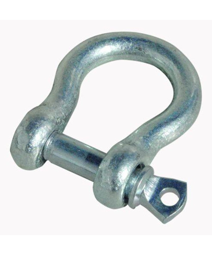 Sjækel H galvaniseret 10 mm - 6 stk.