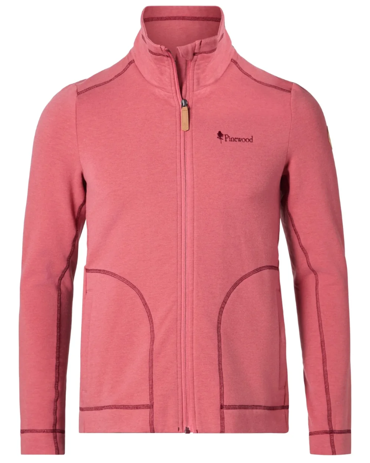 Finnveden Powerfleece Jakke - Dame (Cherry Pink, M)