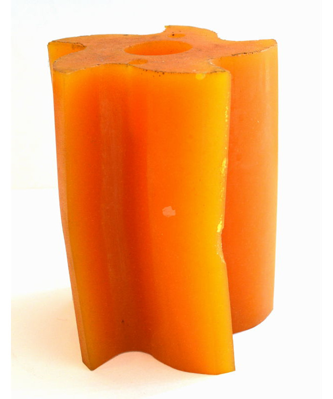 Skraberulle Granly gul 5 tands