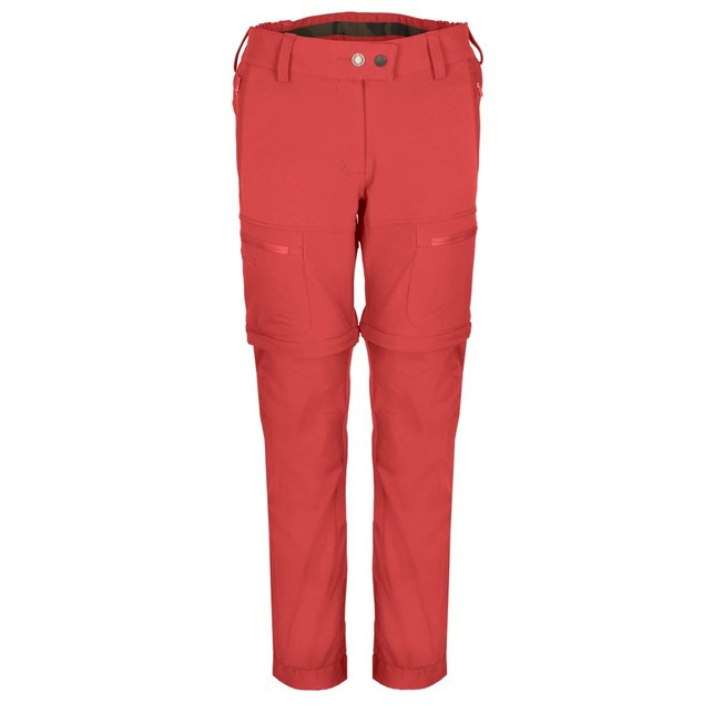 Se Pinewood Finnveden Hybrid bukser - Dame (L. Red, 38) hos Specialbutikken