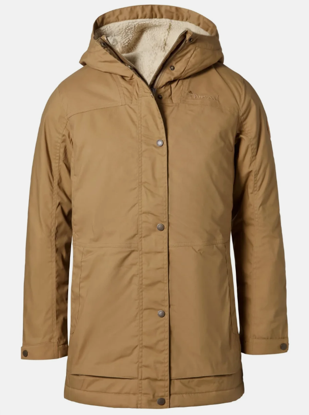 Pinewood Finnveden Vinterjakke Til Damer (D.Sandstone, XL)