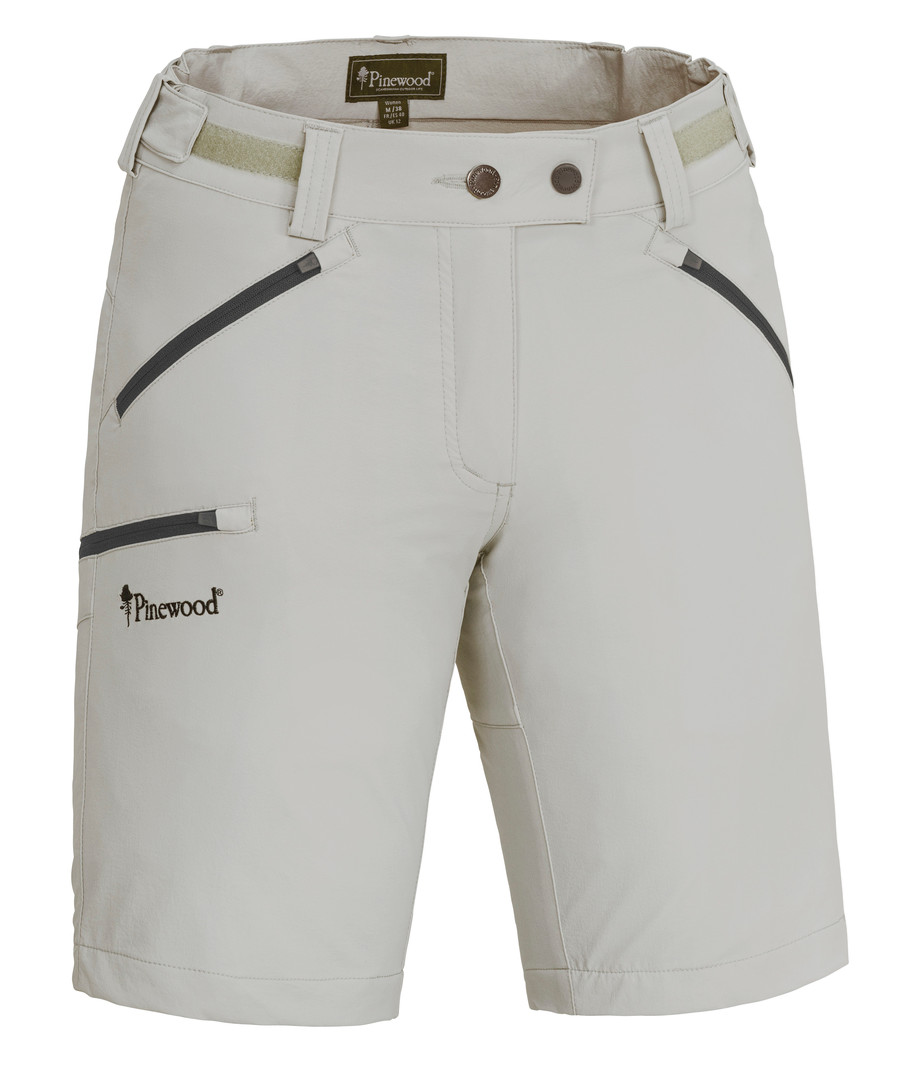 Pinewood Brenton/abisko Shorts Dame Concrete Grey 36