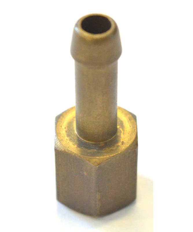 Slangespids m/ 1/8" indv. gevind højtryk