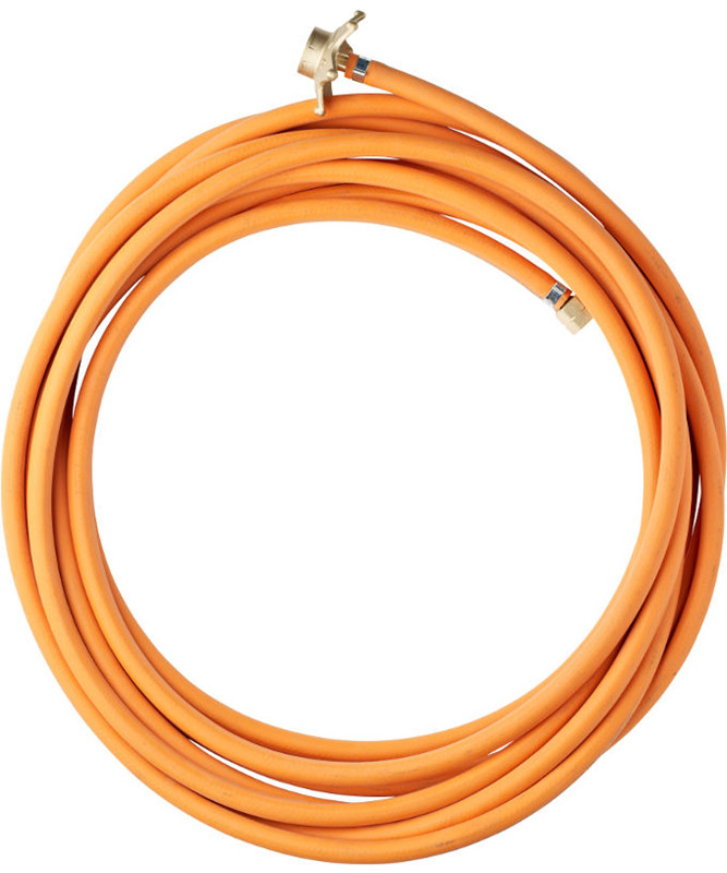 Kosangas Gasslange Til Højtryk - 10 m m/ Stjerneomløber og Eurotilslutning