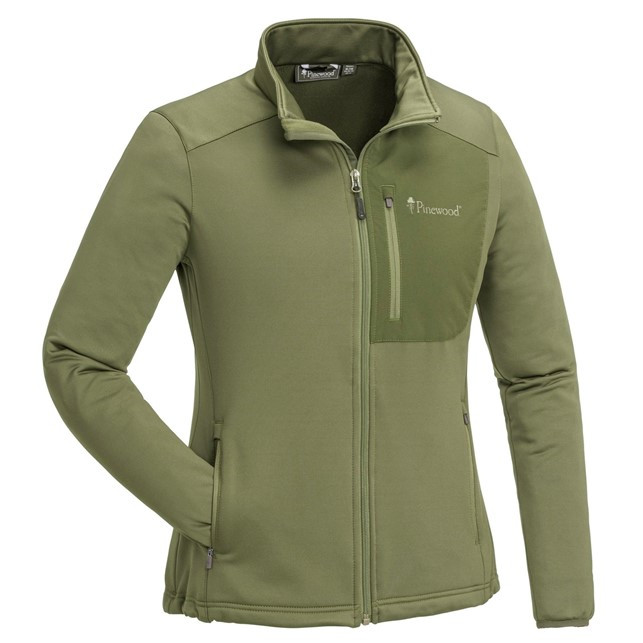 Pinewood Brenton PowerFleece - Dame (Leaf, S)