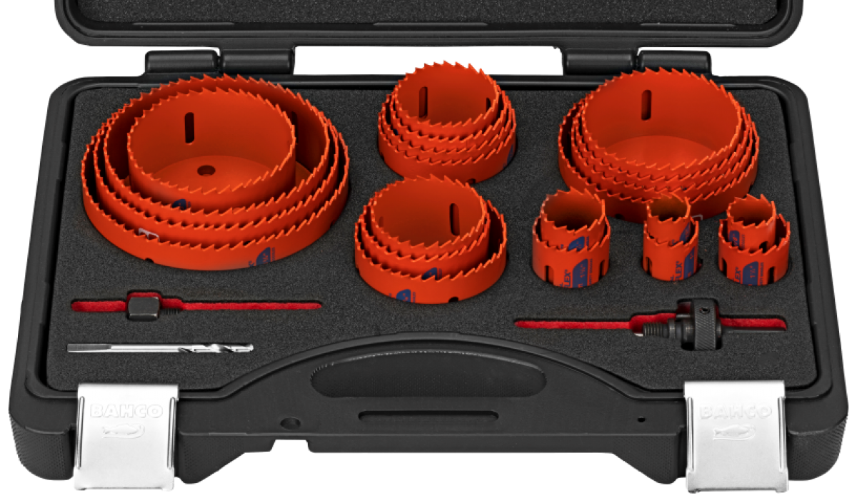 Bahco hulsavssæt - 25 dele