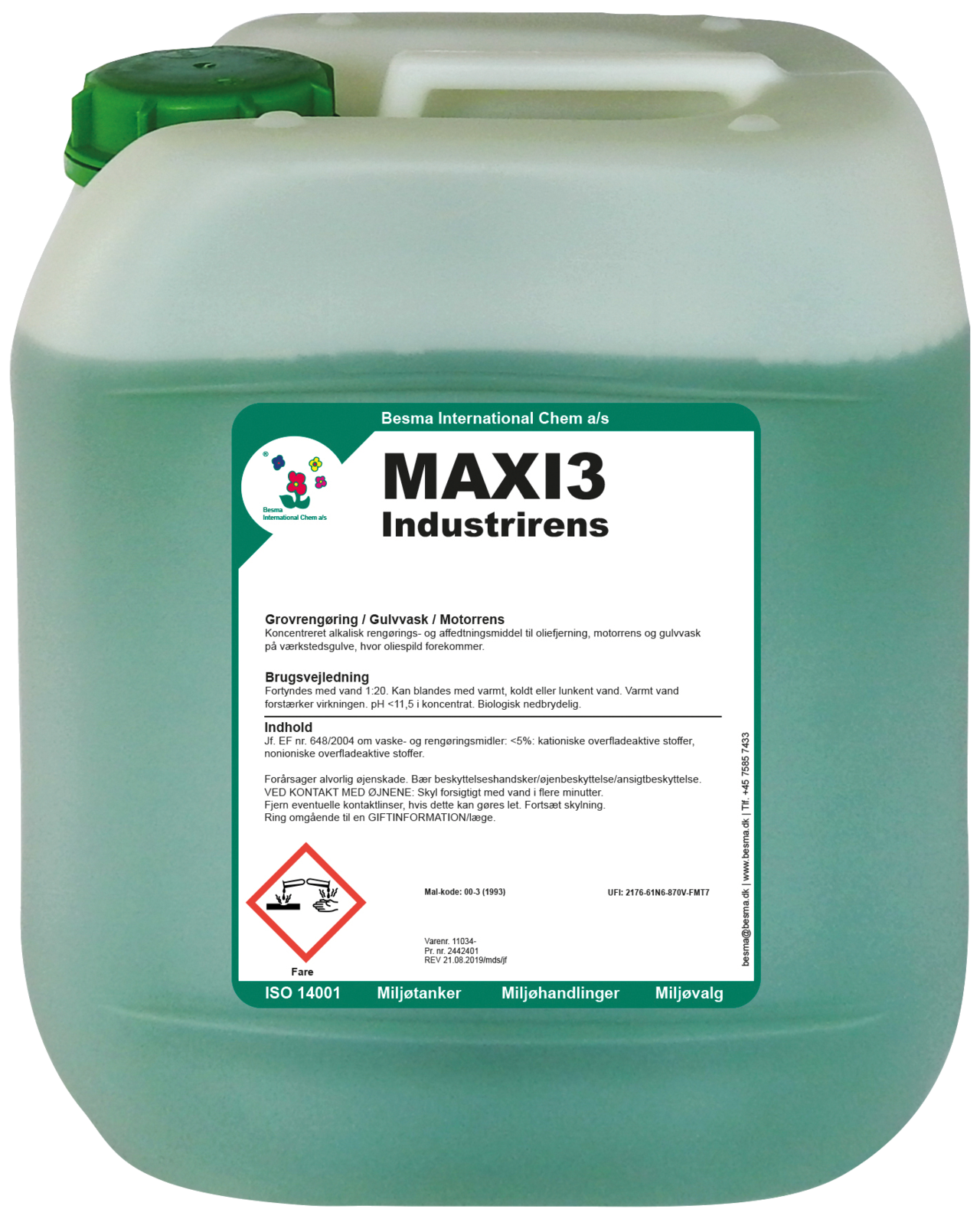 Besma Maxi3 Industrirens 5L