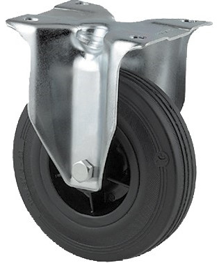 Transporthjul fast Ø125 mm maks. 100 kg billede