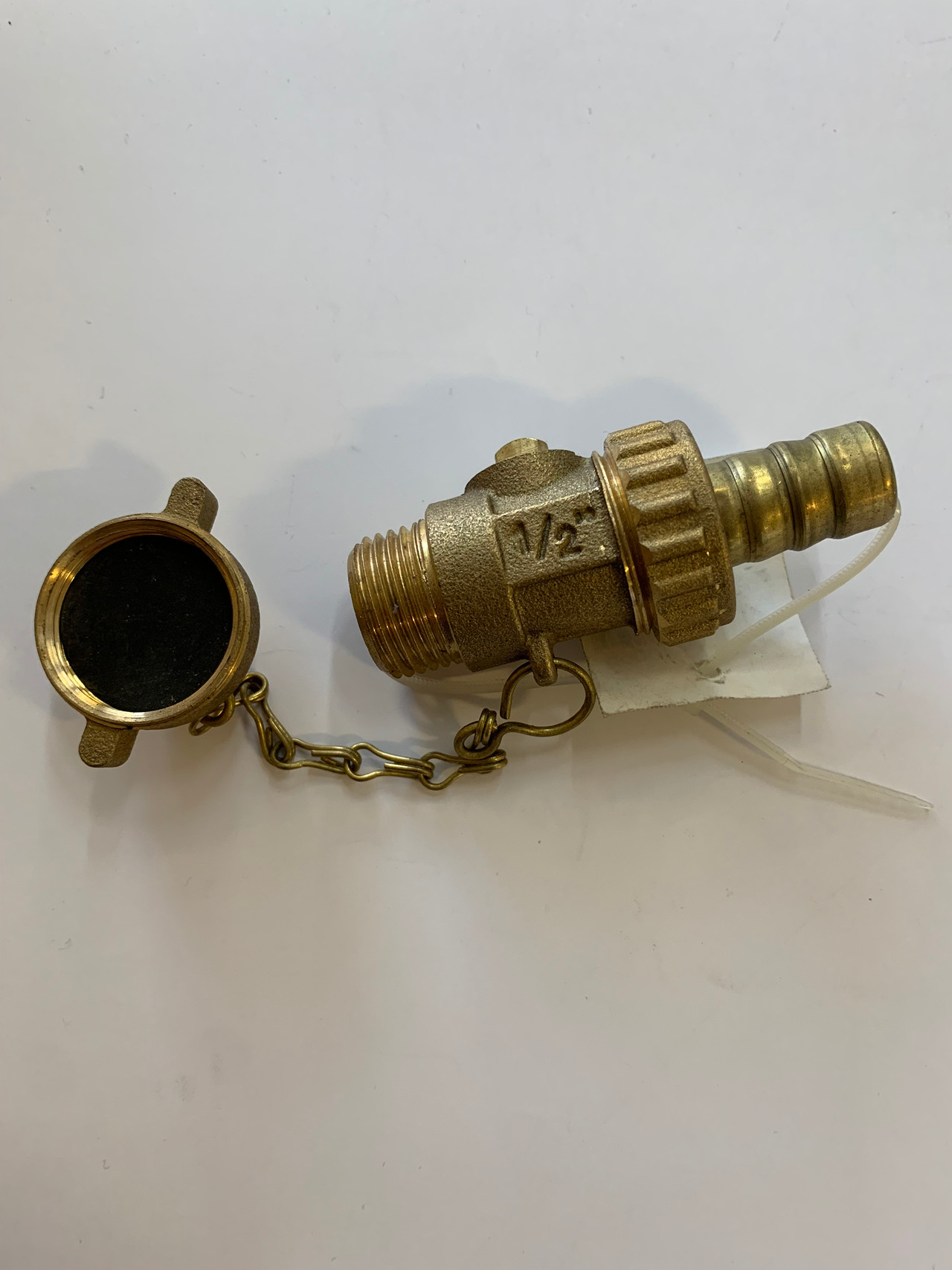 Tømmeventil 1/2" M/Slumuffe