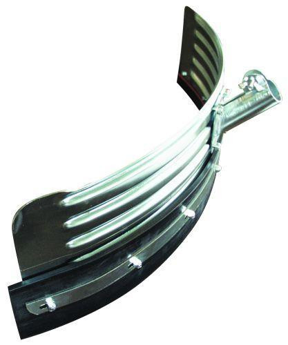 Gulvskraber m/gummi buet 56 cm