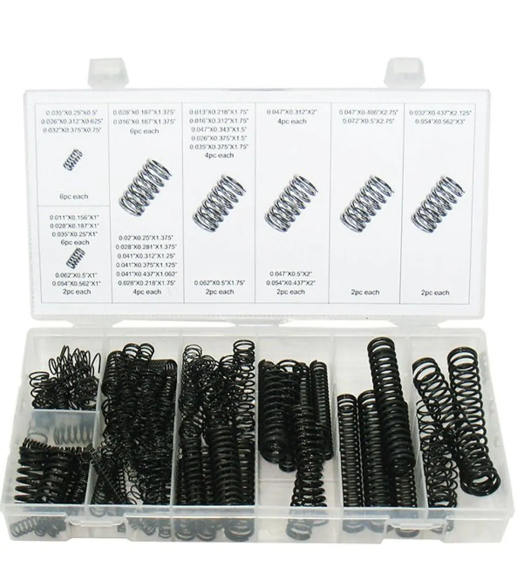 Trykfjeder Sortiment 114 Dele