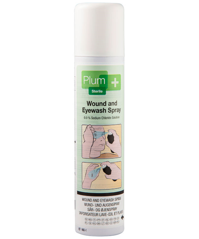 Plum Øjenskyllespray / Sårskyllespray - 250 ml billede