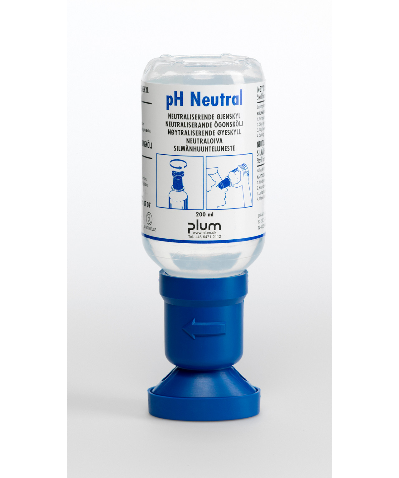Billede af Plum øjenskyllevæske, neutraliserende, pH neutral hos Specialbutikken