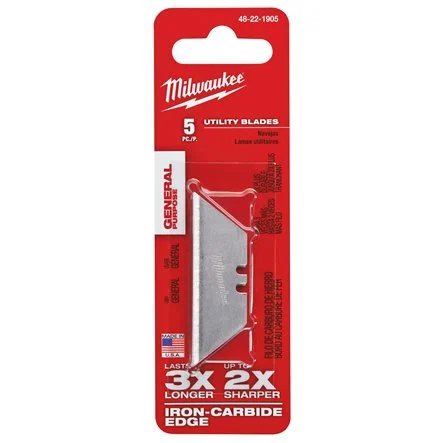 Milwaukee Trapezblade t/Hobbykniv - 5 Stk