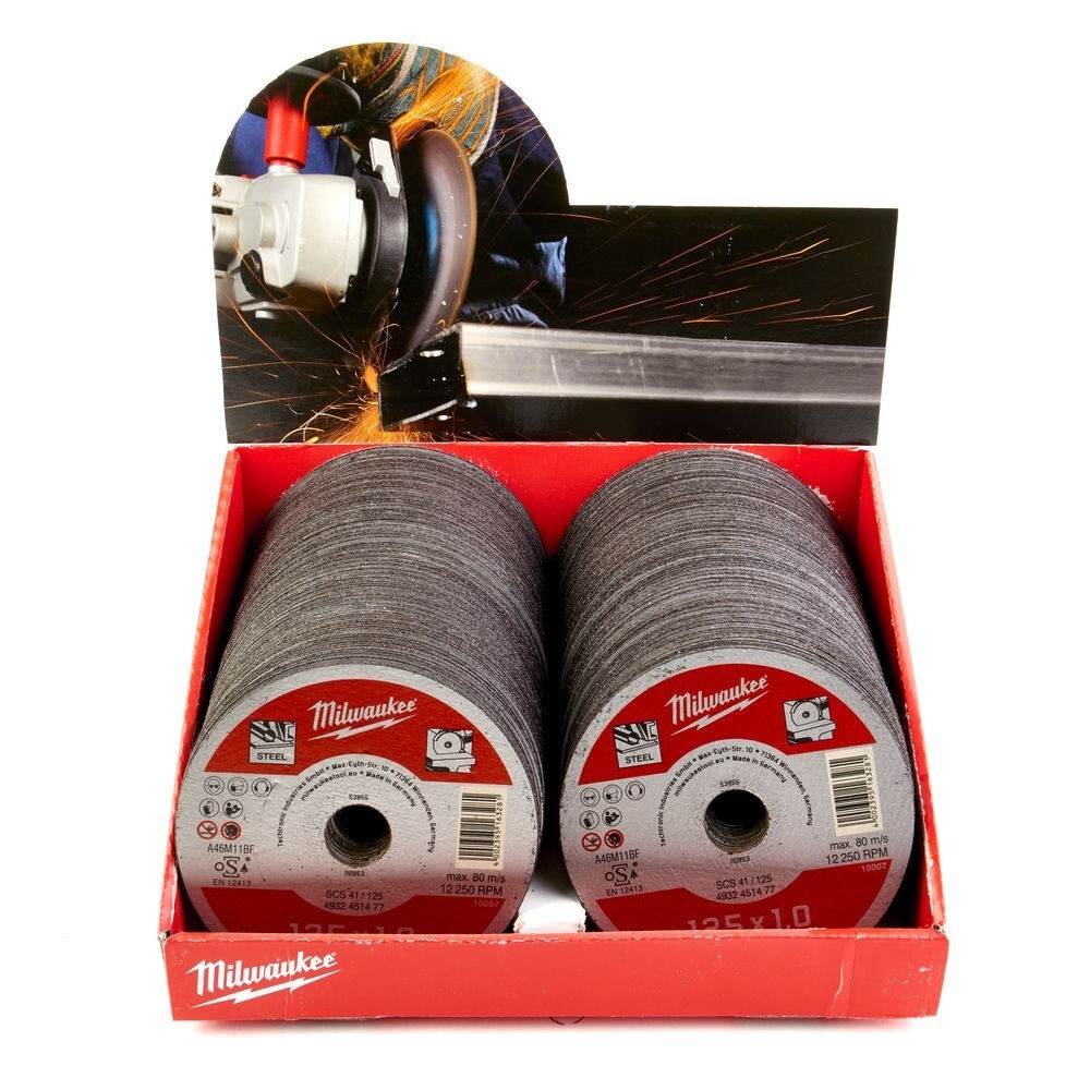 Milwaukee Skæreskiver I Metal Ø125x1 0 200 Stk.