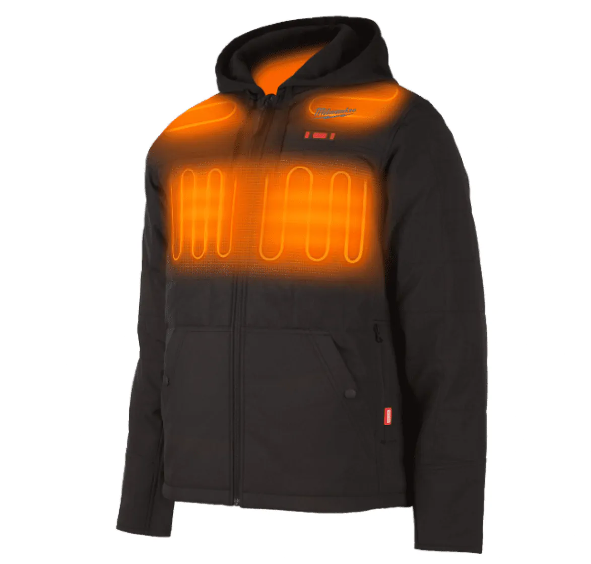 Milwaukee M12 Sort Varmejakke Hybrid (Sort, XL)